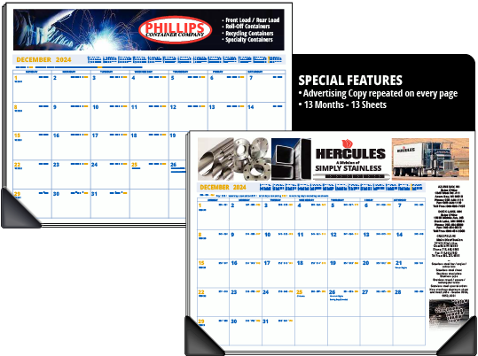 Desk Pad Promotional Calendars